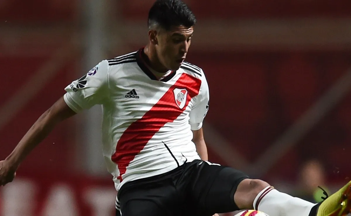 POR AHORA EN RIVER. No hay ofertas formales por Exequiel Palacios.