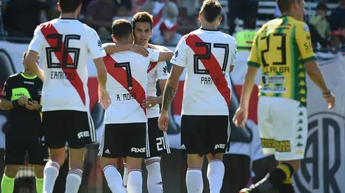 VOLVER A GANAR. El gol de Ferreira sirvió para sumar nuevamente de a 3 en la Superliga.