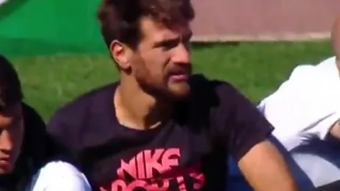 El capitán de River se prendió a los cantitos de la tribuna.