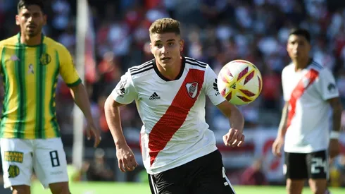 Julián Álvarez tiene contrato con River hasta el 30 de junio de 2021. (FOTO: Getty)