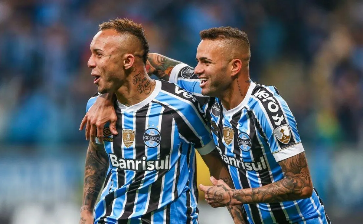 Everton y Luan suman ocho goles entre ambos en la actual Copa Libertadores 2018.