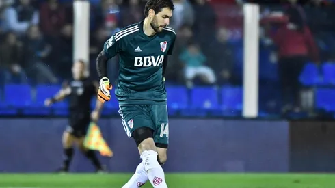 Poroto Lux volverá al arco titular de River ante Colón.