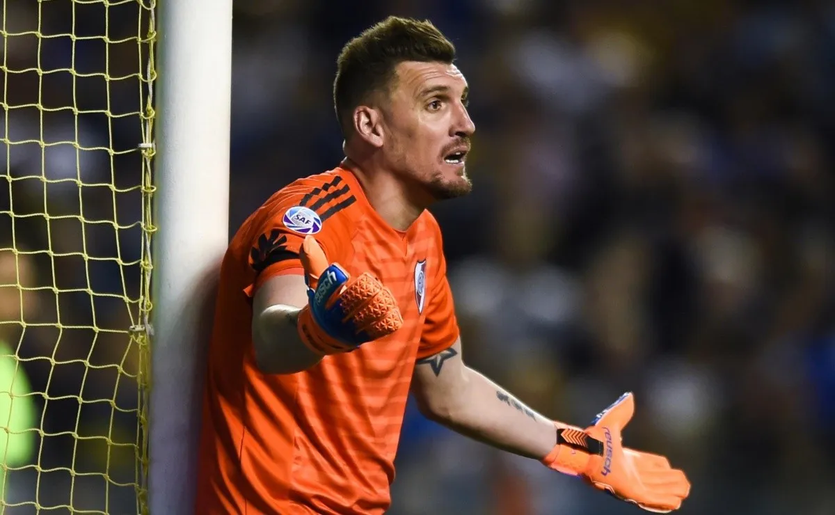 El arquero llegarìa sin problemas al partido ante Gremio.