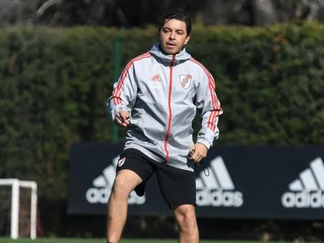 El equipo que probó Gallardo pensando en Gremio