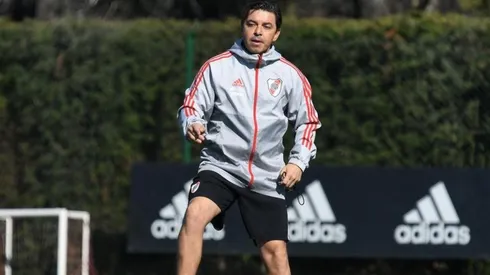 El equipo que probó Gallardo pensando en Gremio