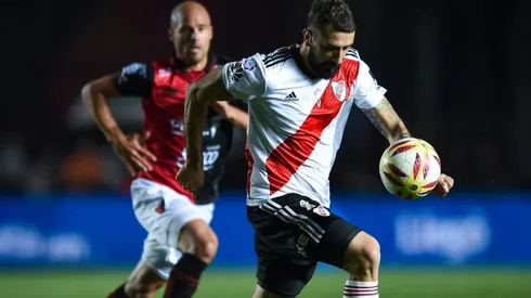El Oso fue titular en la caída de River ante Colón.