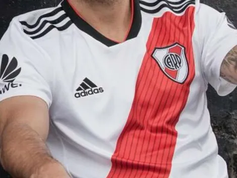 Estampados especiales en la camiseta de River