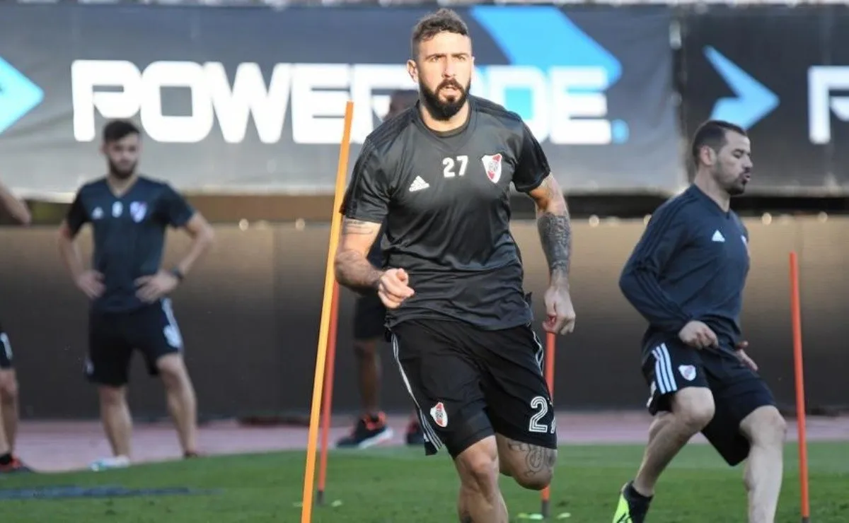 Lucas Pratto, de pasado en Unión, se perfila para ser titular ante Colón. (FOTO: Diego Haliasz - Prensa River)