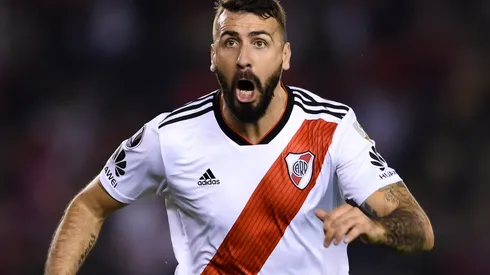 Lucas Pratto lleva 9 goles en 33 partidos oficiales para River, donde acumula 2.408 minutos. (FOTO: Getty)