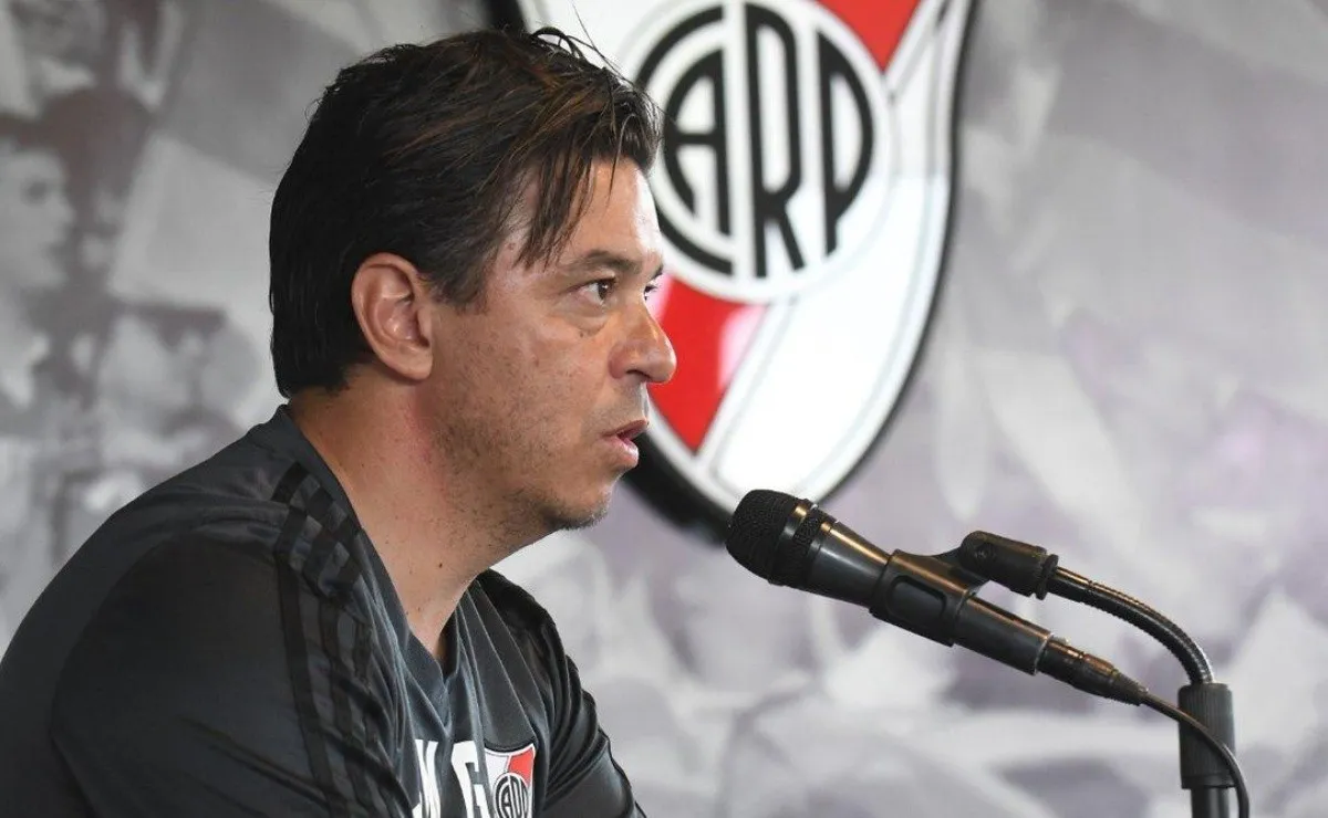 RIVER Y GALLARDO. El Muñeco lleva más de cuatro años como DT del Millo.