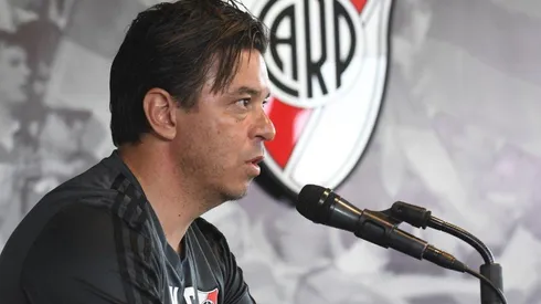 RIVER Y GALLARDO. El Muñeco lleva más de cuatro años como DT del Millo.