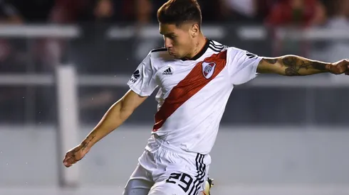 Montiel lleva 46 partidos oficiales en River, con un gol y una expulsión. (FOTO: Getty)