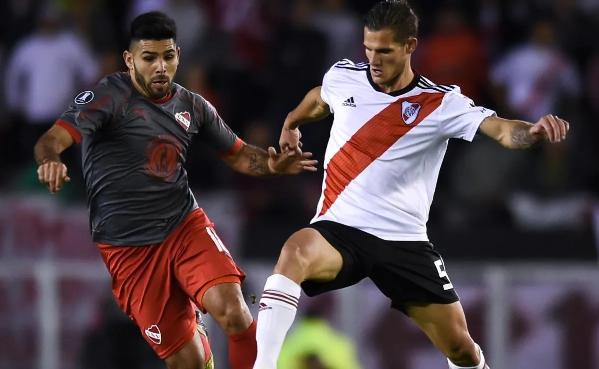 CONFIANZA EN ALTO. El volante lleva 18 partidos con la camiseta de River, y aún no convirtió goles
