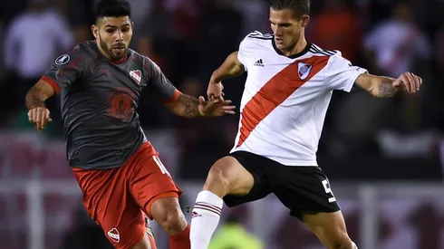 CONFIANZA EN ALTO. El volante lleva 18 partidos con la camiseta de River, y aún no convirtió goles