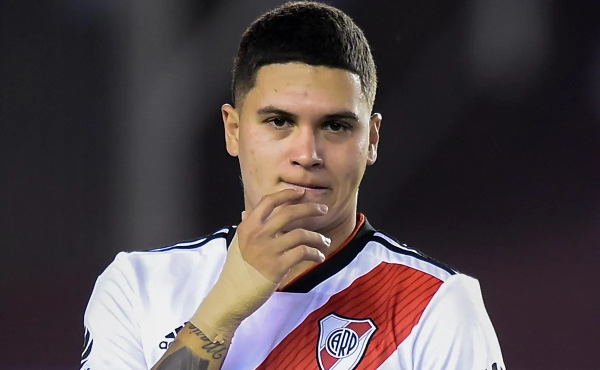 TALENTO. El colombiano con pocos minutos se metió en el corazón de los hinchas de River.