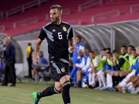 Pezzella también mojó contra Irak