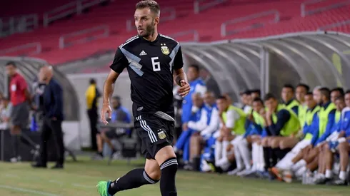 Al igual que Pereyra, Pezzella también debutó en las redes de la Selección Mayor.