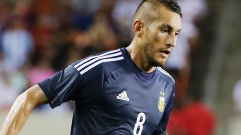 El jueves pasado marcó un gol en Argentina 4- Irak 0. (FOTO: Getty)