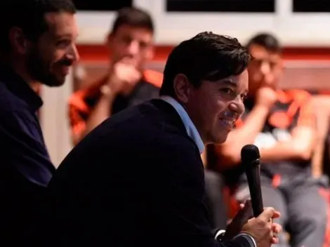 El destacado acto de Gallardo con la Fundación River