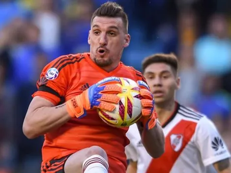 Armani eligió su mejor atajada en River