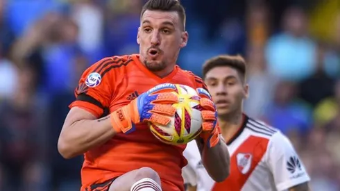 GIGANTE. Armani la viene rompiendo desde que llegó al club.
