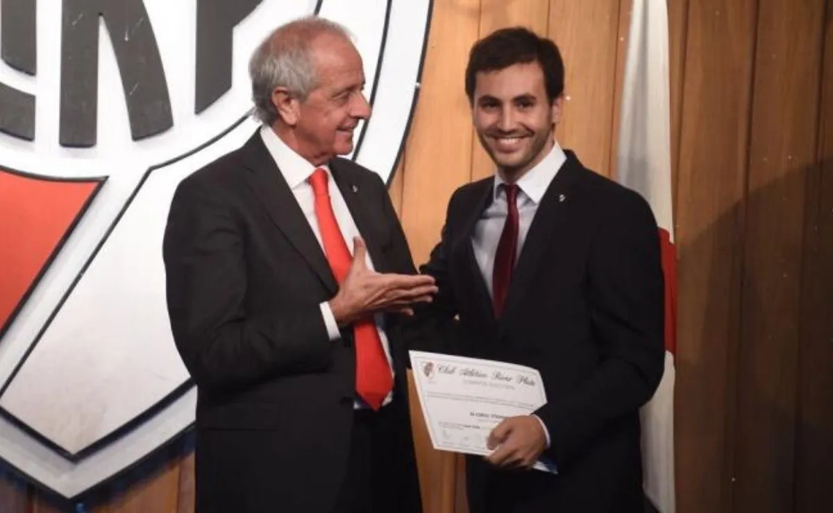 NUEVO VICE. Stéfano Di Carlo ocupará el lugar de vicepresidente segundo.