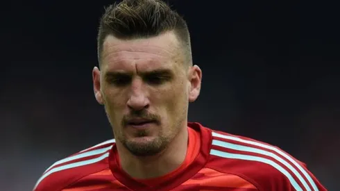 LO PADECIÓ. Armani sufrió una distensión en Mendoza.