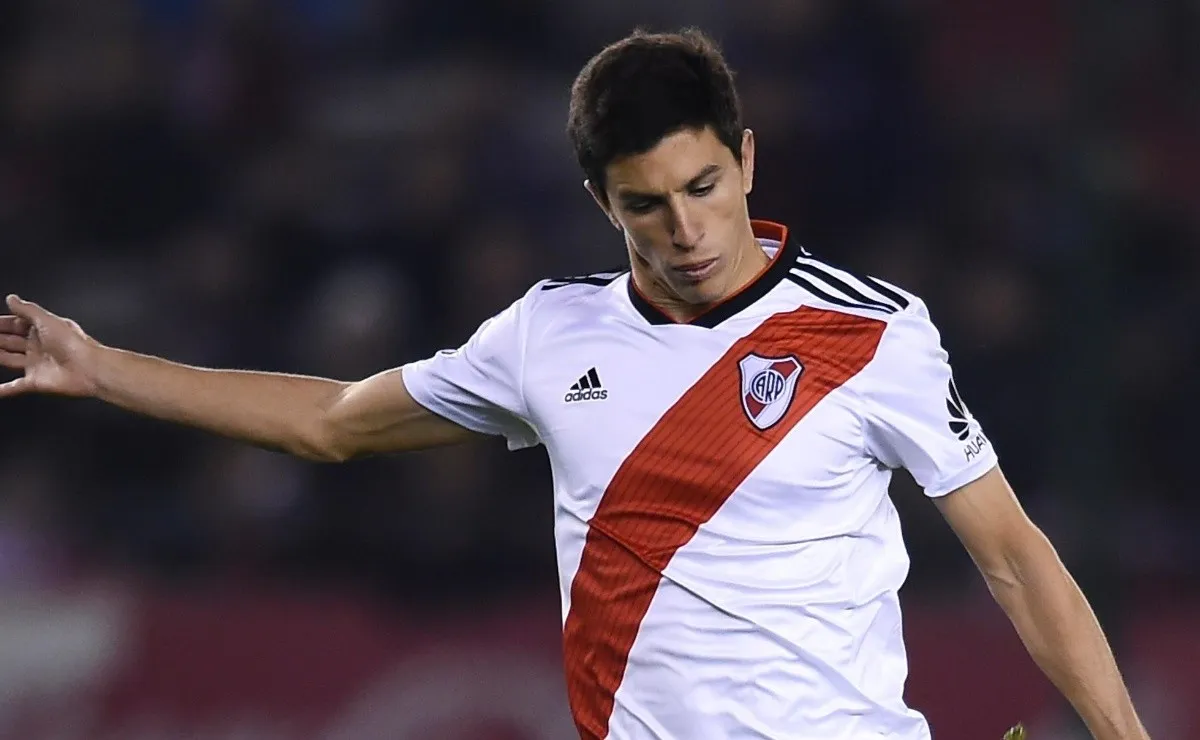 Nacho Fernández tiene 7 goles en 14 PJ oficiales para River en la Copa Argentina.