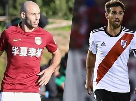 El guiño de Ponzio a Mascherano para que vuelva a River