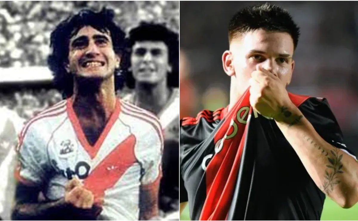 El ex River que trazó un paralelismo entre el Beto Alonso y Mastantuono.