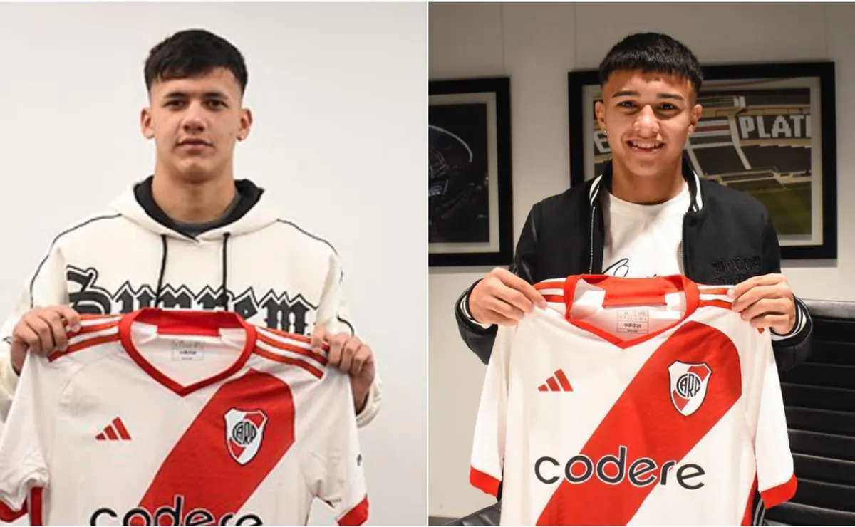 Meza y Esquivel, dos caras nuevas en la nómina de la Reserva de River.