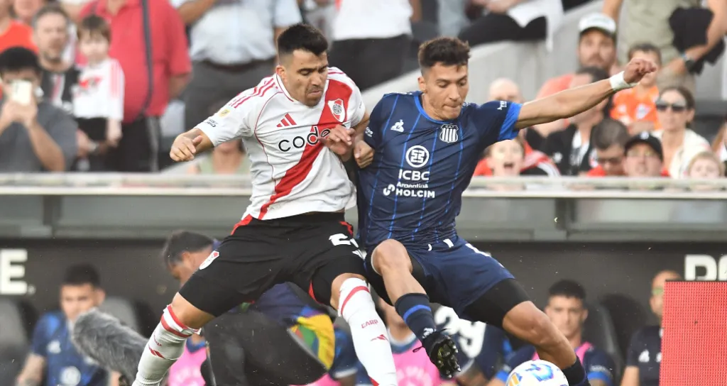 River tuvo una noche complicada ante Talleres. (Foto: Prensa River).