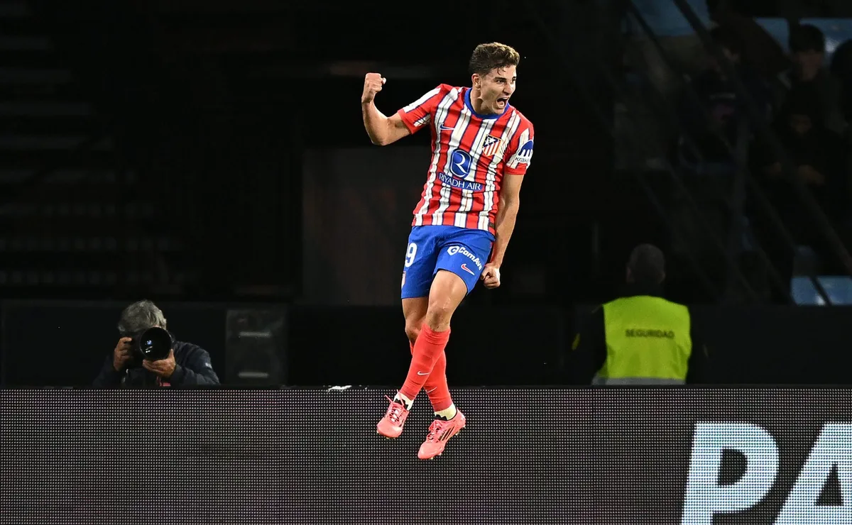 Julián Álvarez convirtió su segundo gol en Atlético de Madrid.
