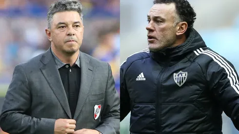 River vs. Atlético Mineiro, Marcelo Gallardo vs. Gabriel Milito.