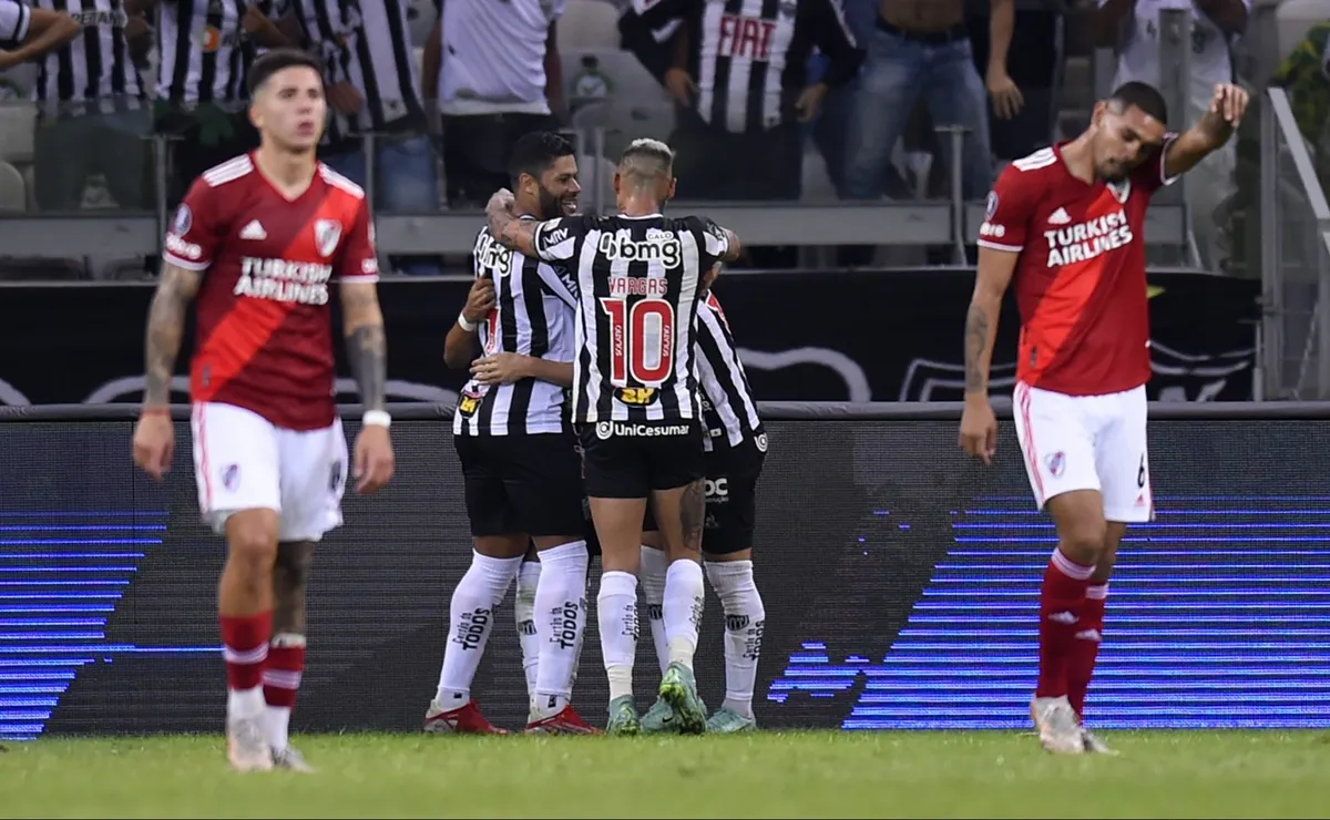 Cómo le fue a River en el último duelo ante Atlético Mineiro.