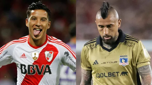 Driussi se burló de Vidal tras el pase a semis de Libertadores.