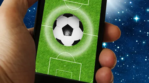 Apuesta acumulada online. Foto: jvphoto / Alamy Stock Photo