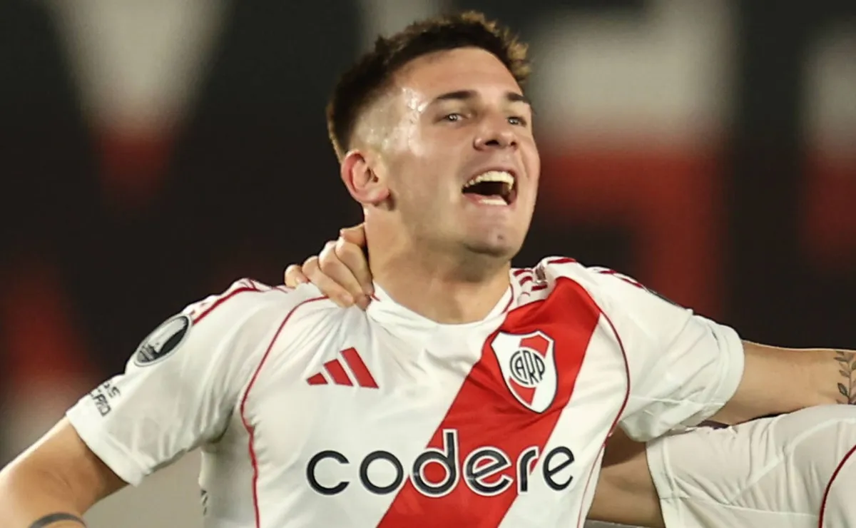Mastantuono hizo el segundo de River.