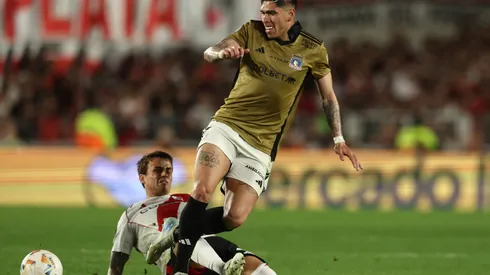 Carlos Palacios jugó ante River en cuartos de final y fue uno de los puntos altos de Colo Colo. (Foto: Imago).