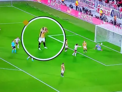 El gesto de Vidal que casi nadie vio cuando habilitó a Colidio en el gol de River
