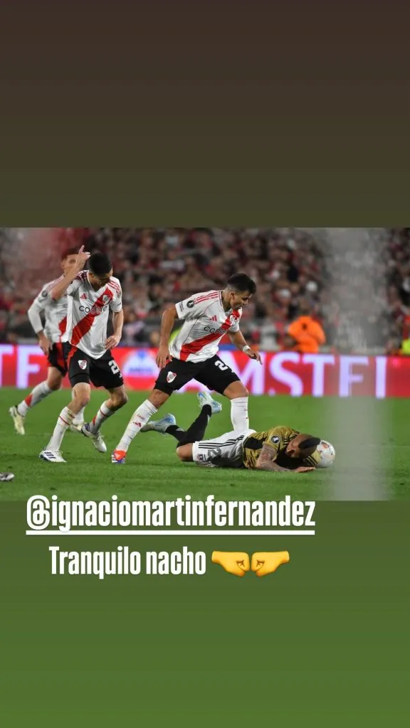 La historia que subió Marcos Acuña: ¿mensaje para Arturo Vidal?