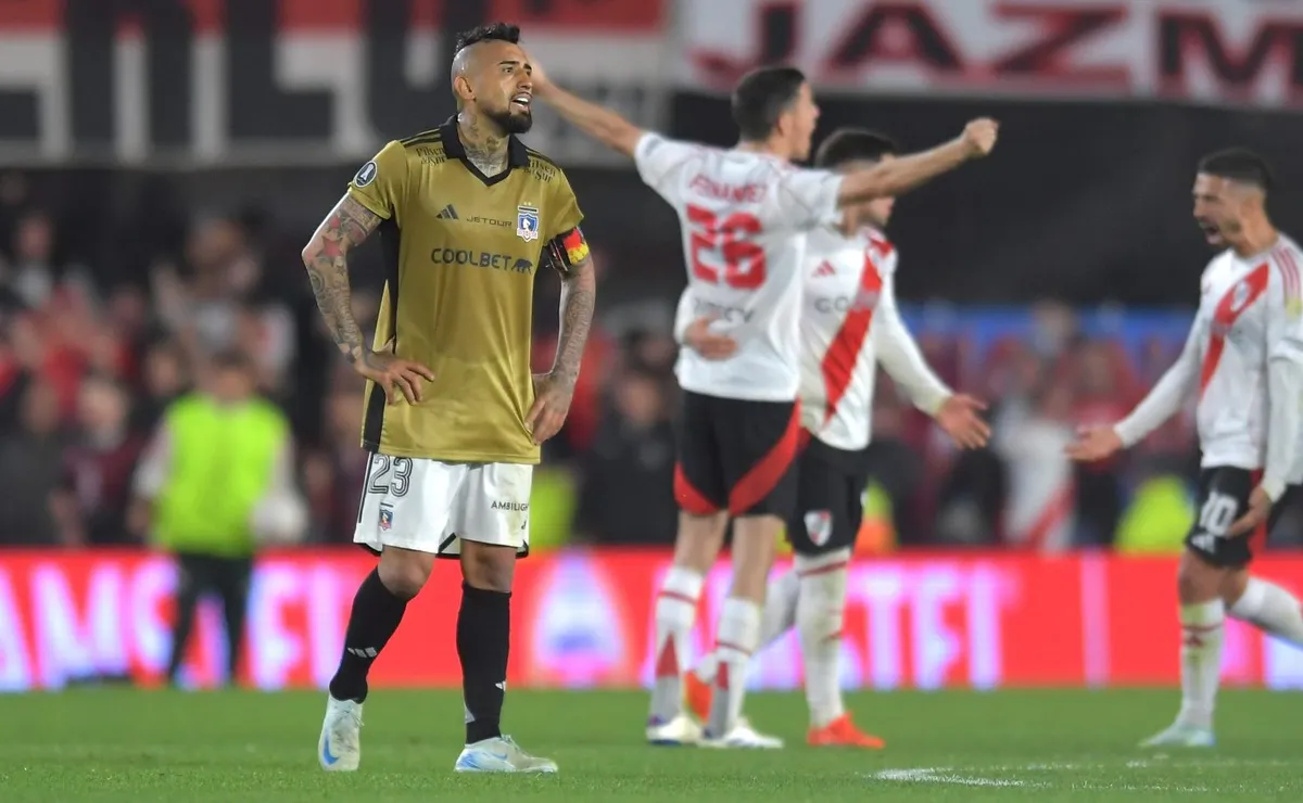 River se acordó de Vidal en redes sociales.