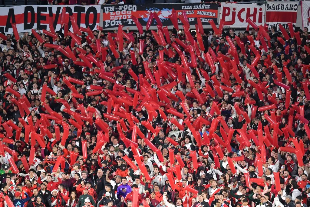 El público del Monumental contra Vidal. (Getty)