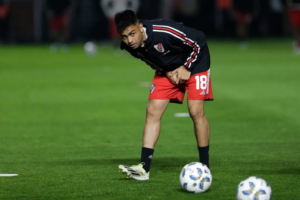 Pity Martínez se prepara para estar a disposición de Gallardo.