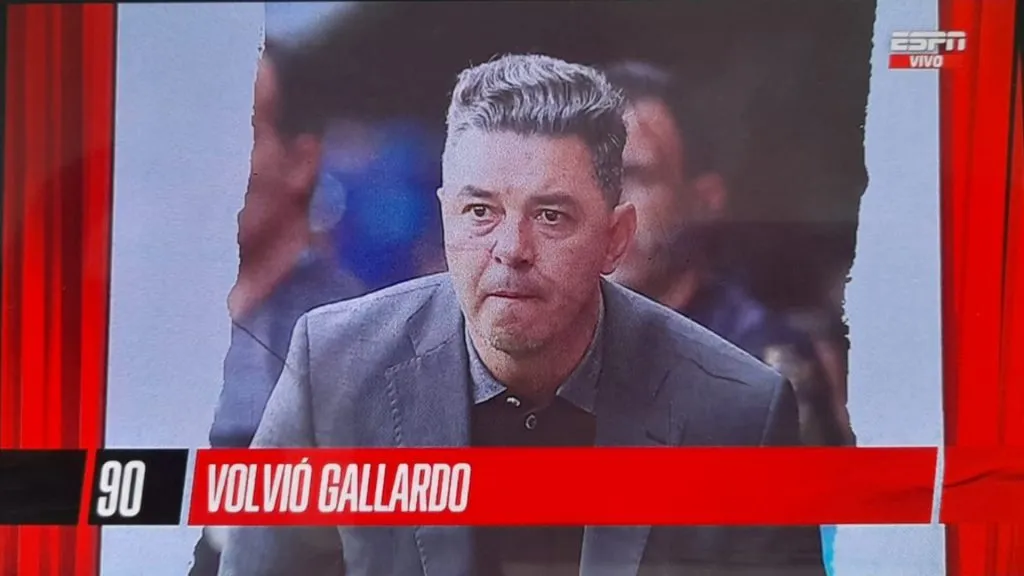 Sebastián Vignolo llenó de elogios a Marcelo Gallardo en su programa de ESPN, F90, tras el triunfo de River sobre Boca en La Bombonera por la 15° fecha de la Liga Profesional 2024 (FOTO: Captura TV).