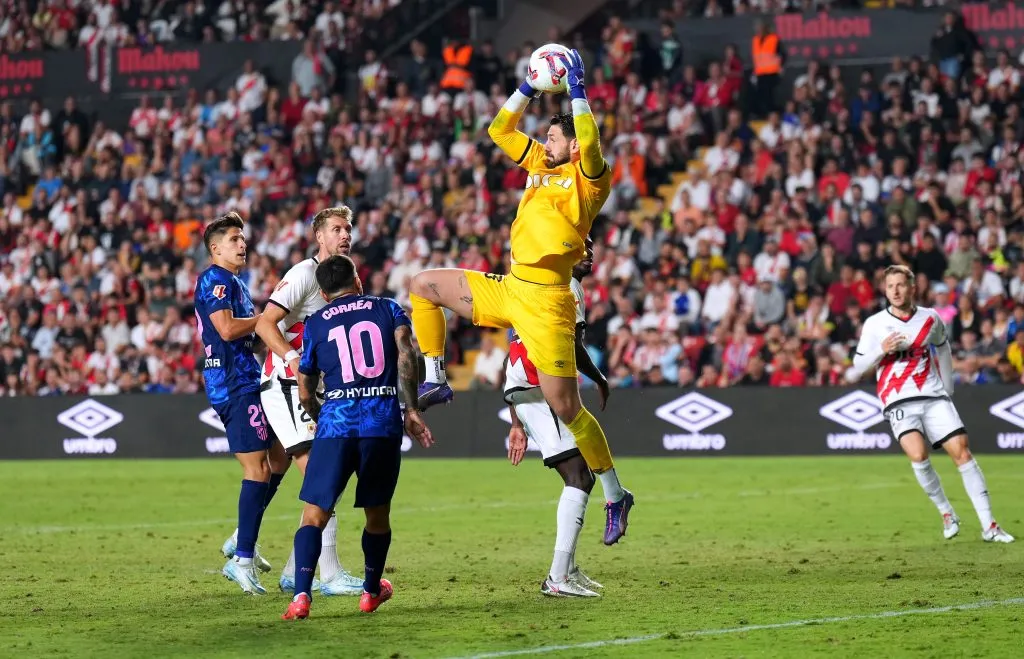Batalla ataja en el Rayo Vallecano. (Getty)