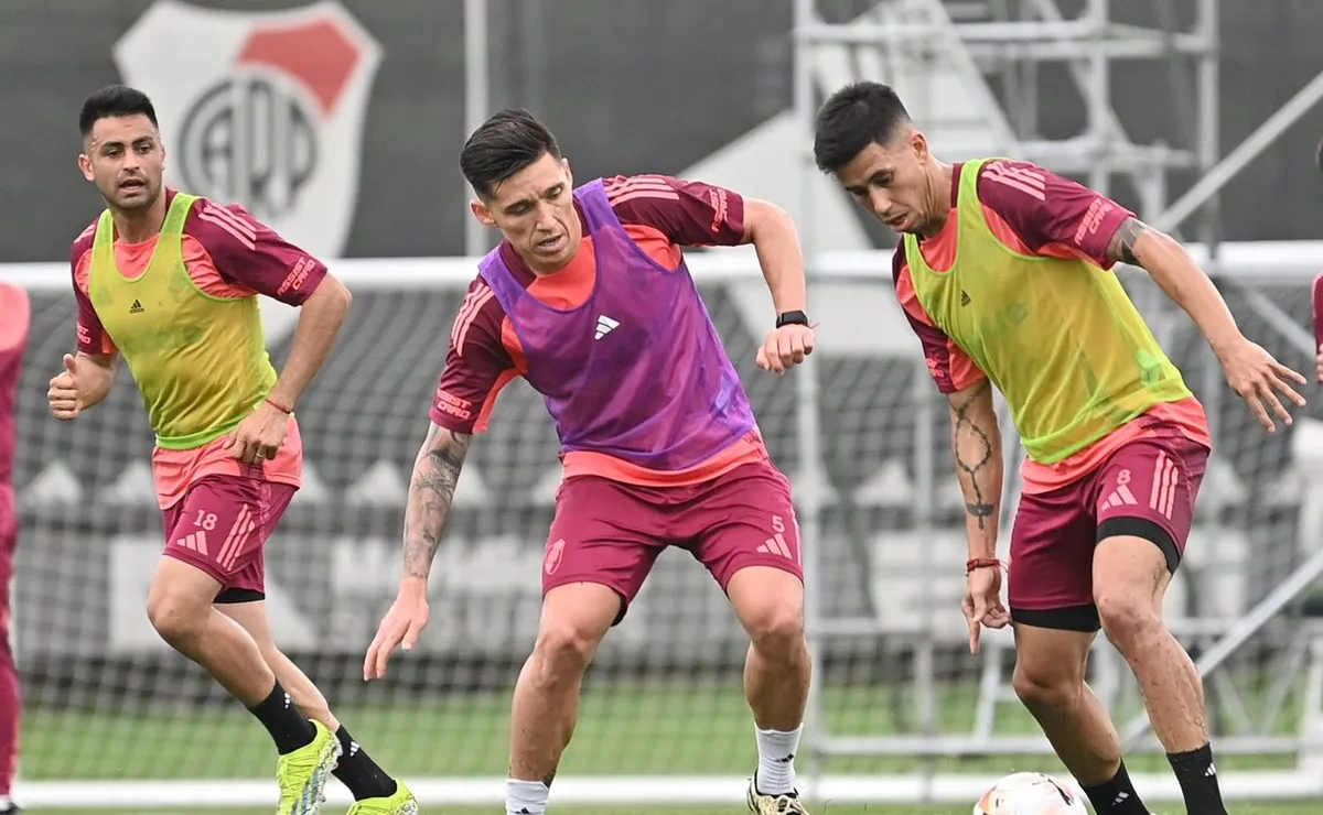 River se entrena a puertas abiertas el viernes. Foto: Prensa River.
