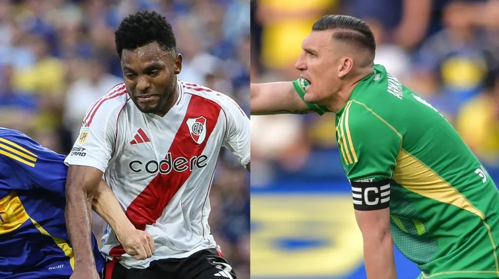 Armani y Borja están al límite de amarillas. Fotos: Getty.