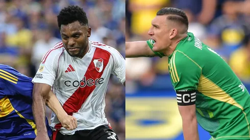 Armani y Borja están al límite de amarillas. Fotos: Getty.