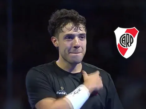 Agustín Tapia, la figura del pádel argentino que salió campeón y festejó a lo River